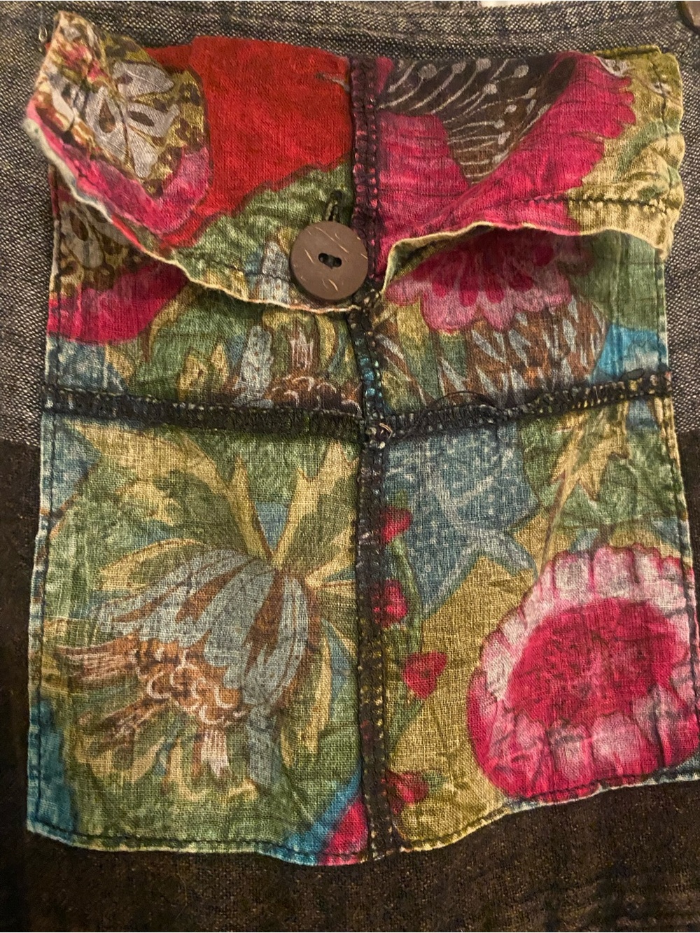 Boho Patchwork overalls - Picture 4 of 10